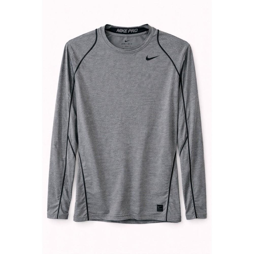Nike‎ Pro Dri-fit Gym Training Compression Base Layer Long Sleeve Shirt Small